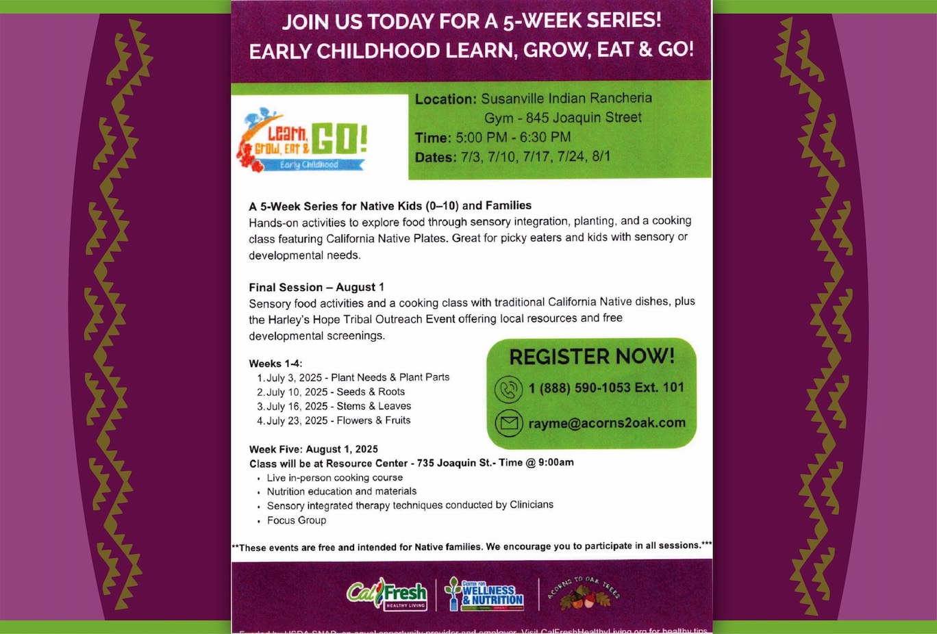 Early Childhood Nutritional Series