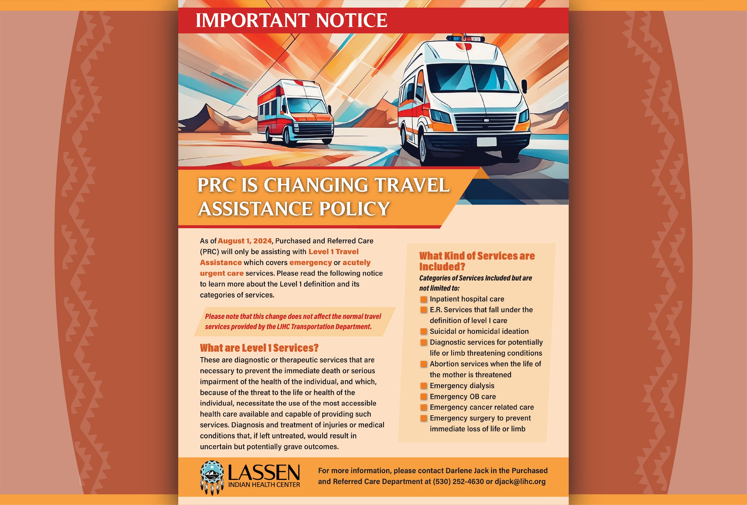 PRC Travel Assistance Policy Change