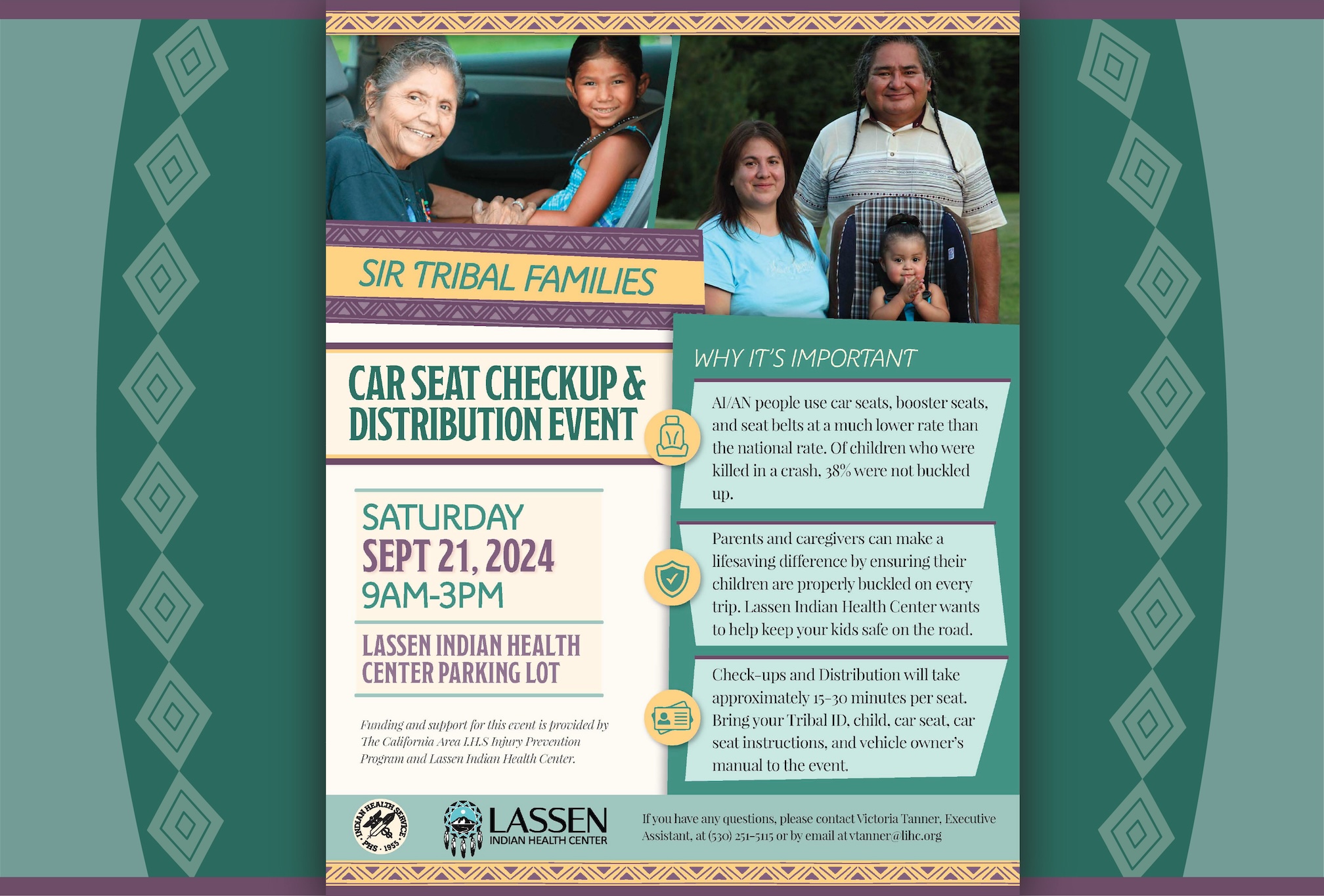 Tribal Families Car Seat Flyer