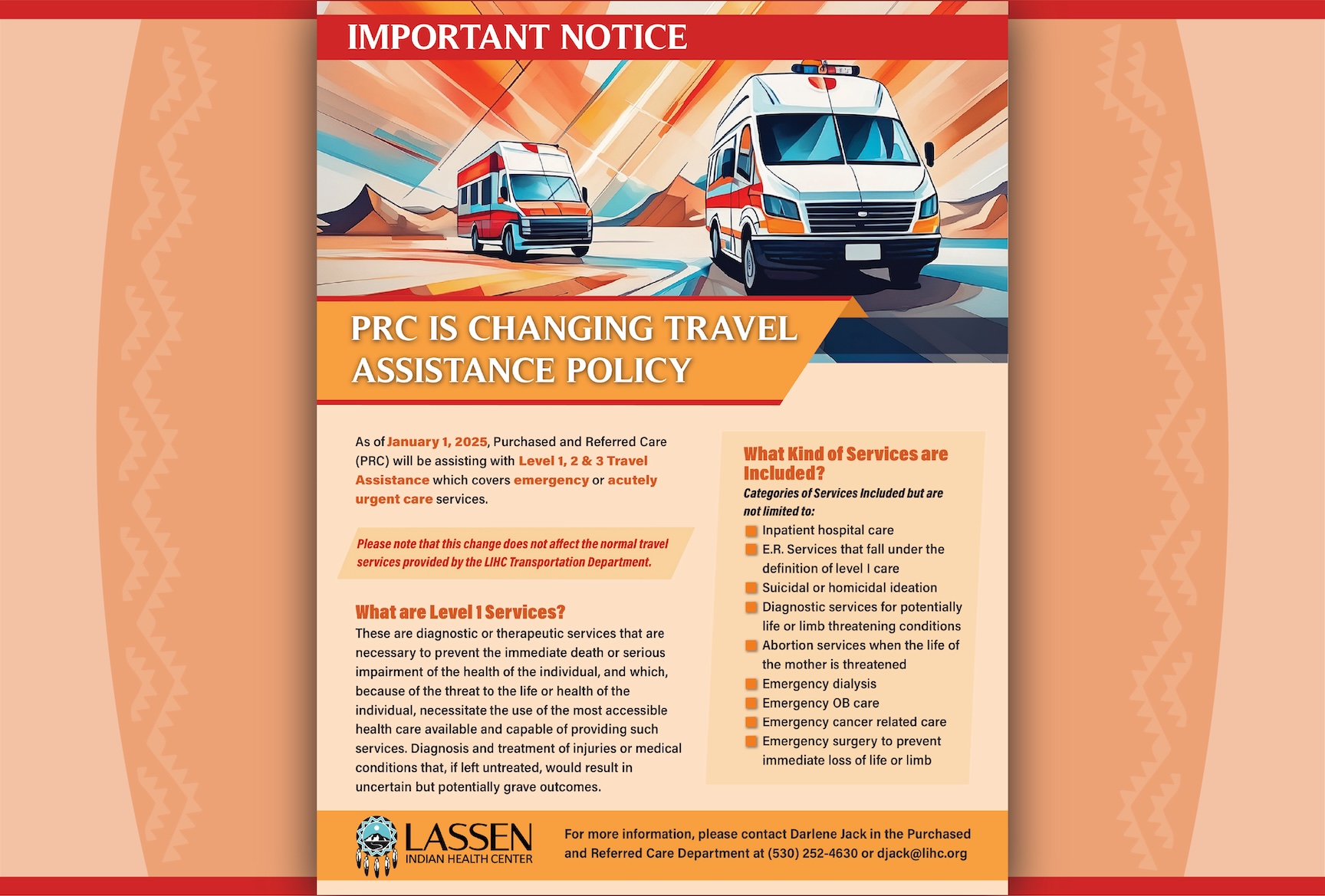 PRC Travel Assistance Policy Change